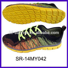 SR-14MY042 gestrickte Sportschuhe stricken oberen Schuhen stricken Stoff Sportschuhe stricken Männer Laufschuhe